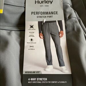 Hurley Gray Stretch Performance Pants